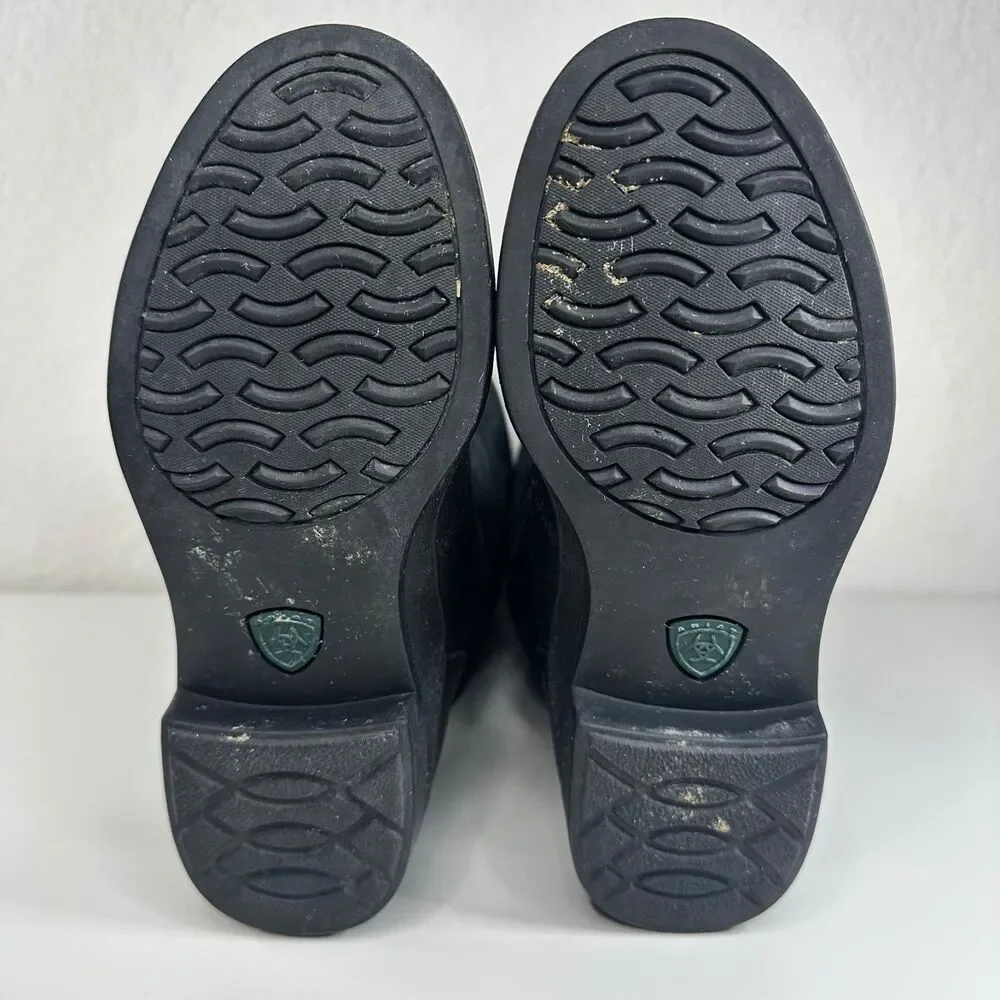 Ariat Youth Tall Riding Boots 67101 Black Insulated Waterproof Size 12 Excellent